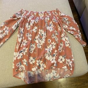 off the shoulder top